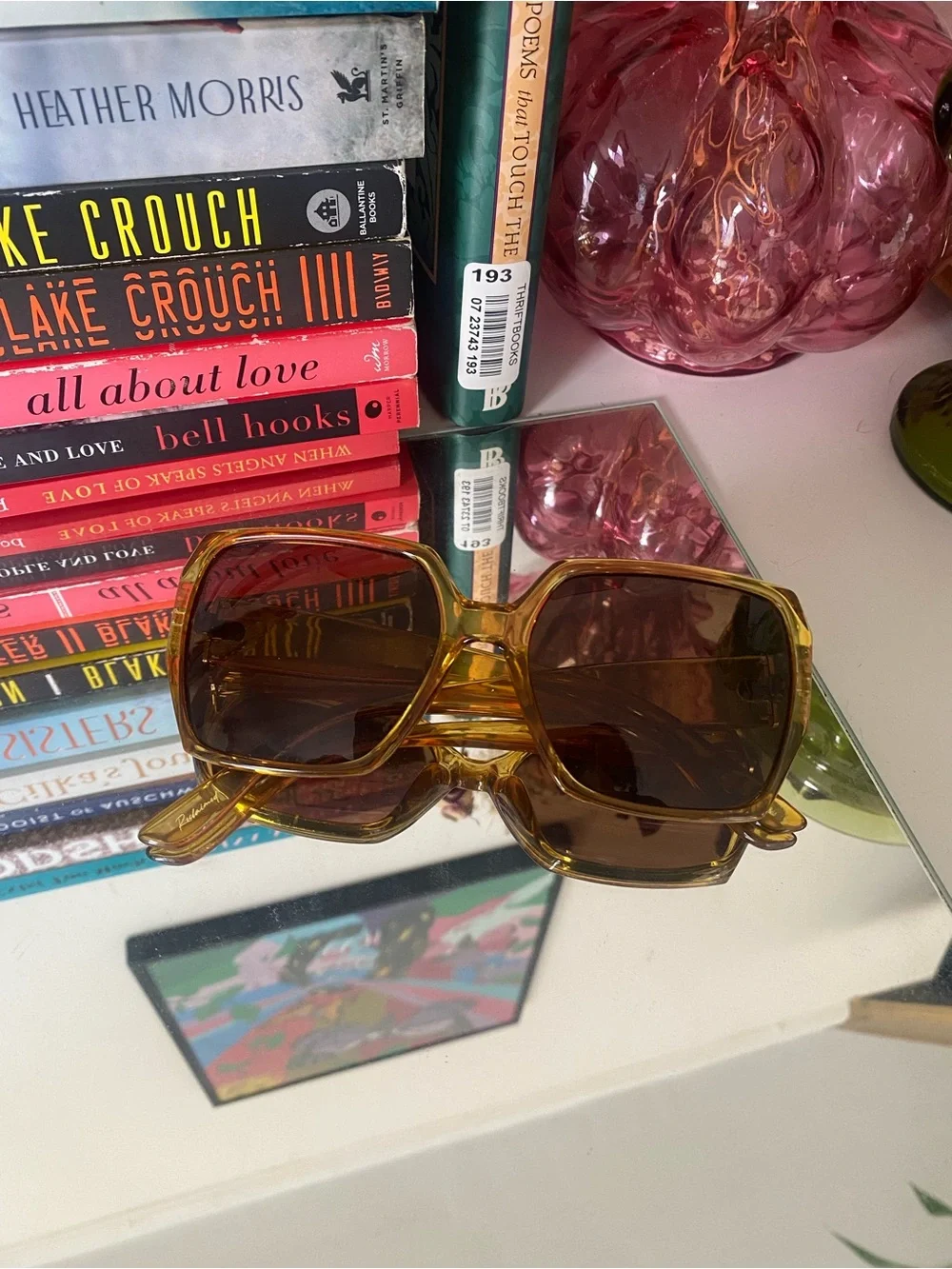 Square Yellow Sunglasses